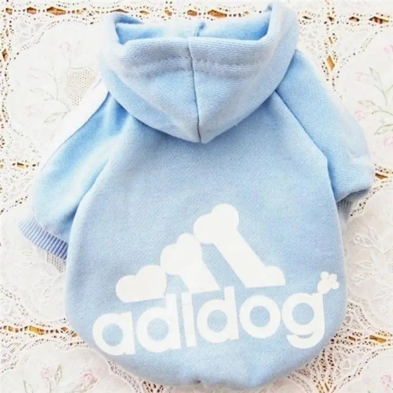 Warm Dog Clothes - Adidog Dog Hoodies