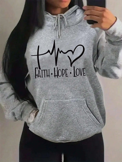 Faith Hope Love -Women Hoody