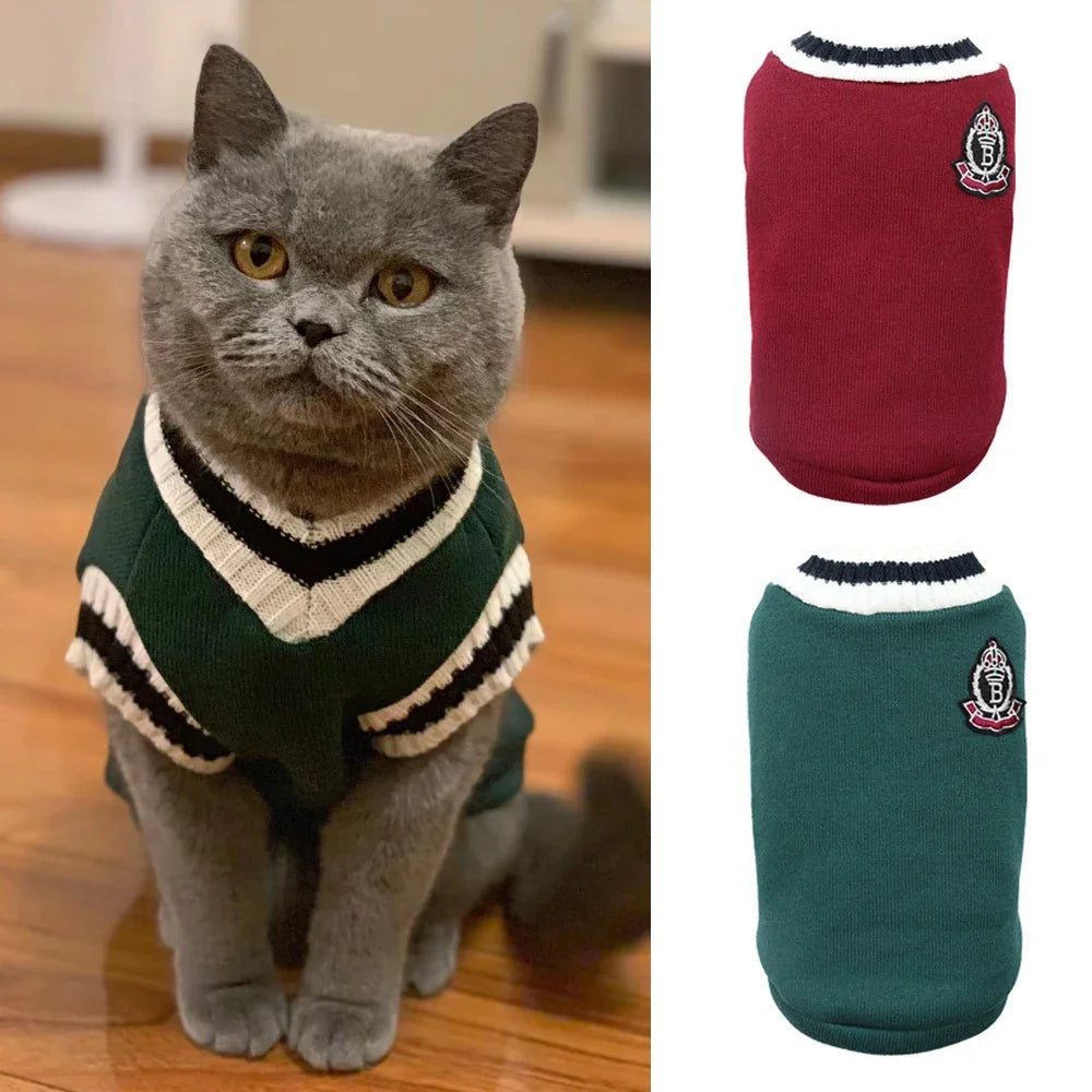 Pet/Cat  Sweater -Preppy!
