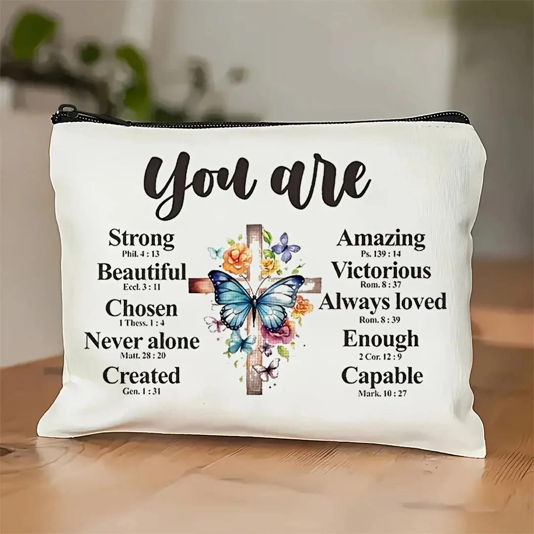 A multifunctional zipper pouch, bag.