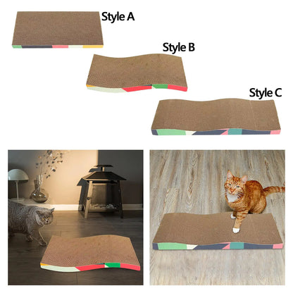 Cat Scratchers Cardboard- Corrugated Paper- Durable