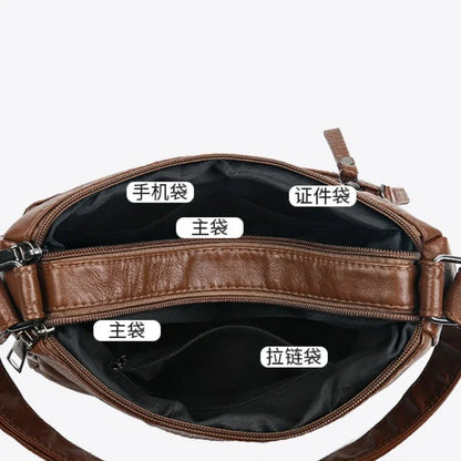 2025 New Ladies Soft Leather, Crossbody shoulder Bags. High Quality Purses.