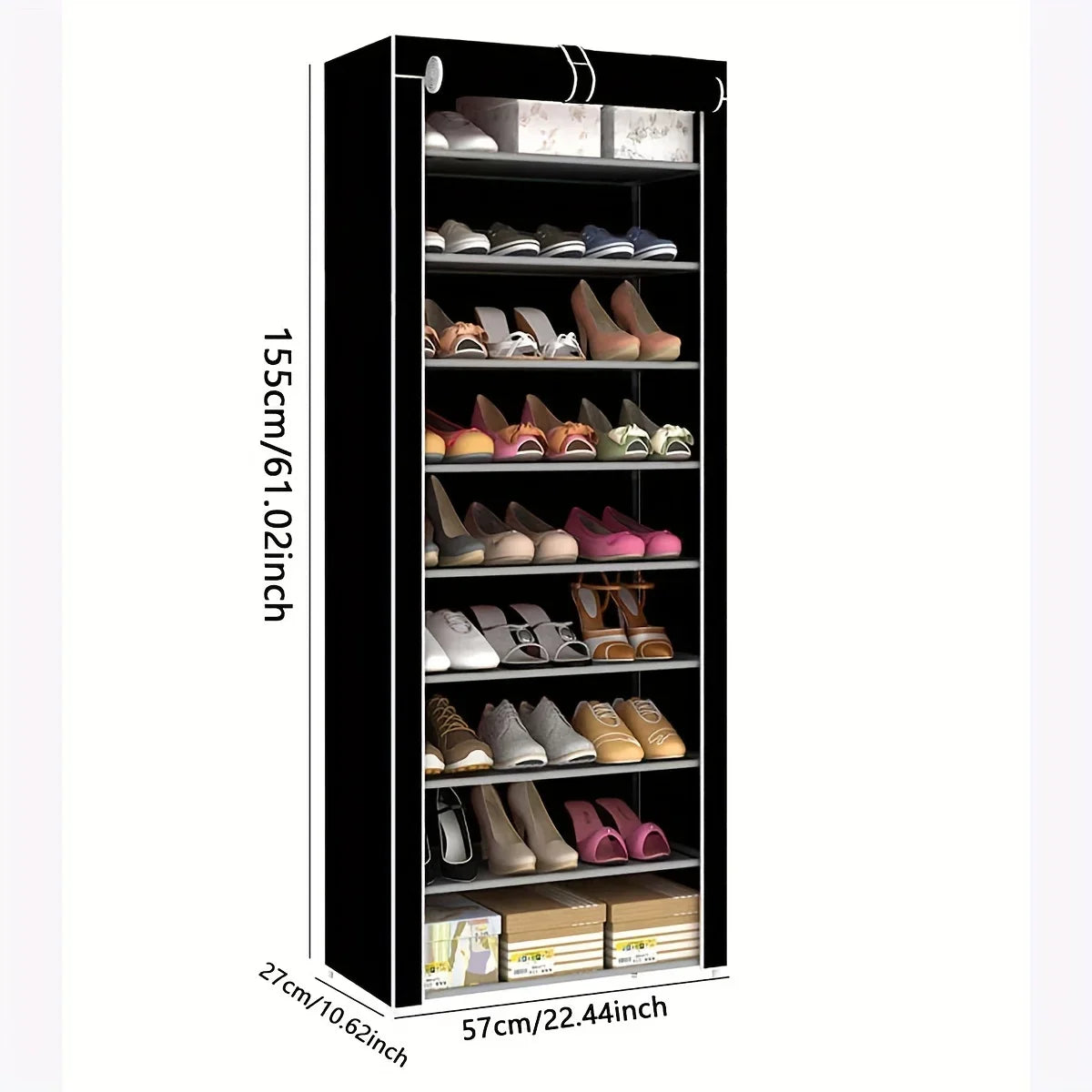 1pc-Furniture Shoe Rack Storage 10 layers