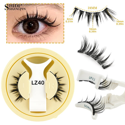 New 1 Pair Magnetic Eyelashes- Reusable