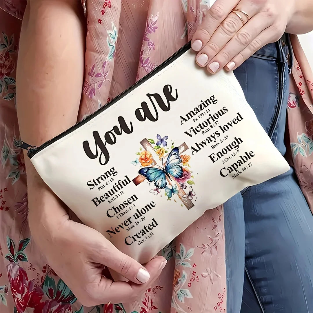 A multifunctional zipper pouch, bag.