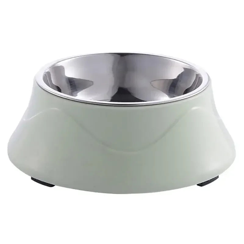Pet Feeding Dishes- Non-slip Base- Stainless Steel