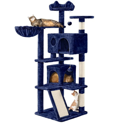 57inch Cat Tree- Furniture with Scratching Posts