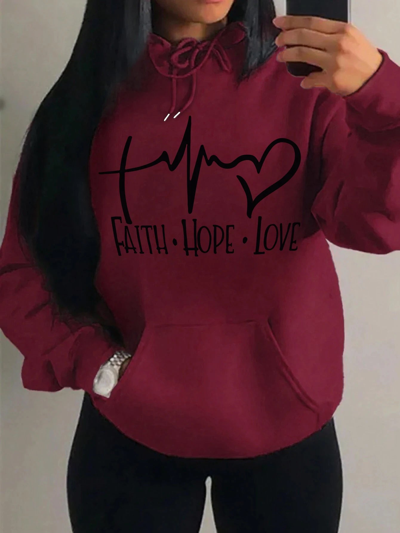 Faith Hope Love -Women Hoody