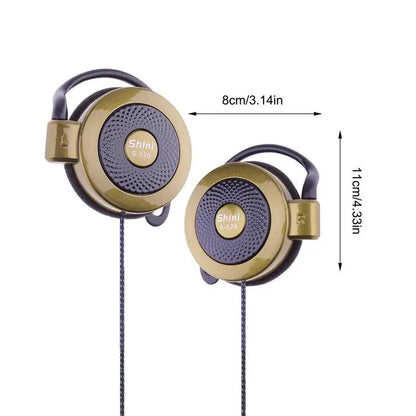 Stereo Mp4 Ear-Hook -Universal Ear Hook Headsets