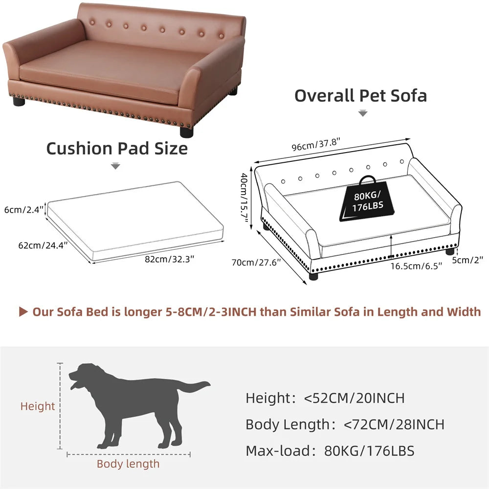 Heavy Duty- Pet Sofa Bed