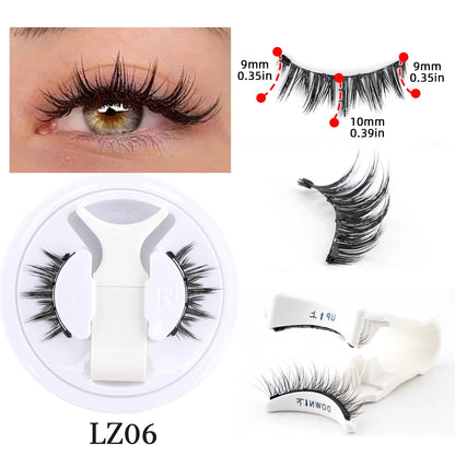 New 1 Pair Magnetic Eyelashes- Reusable
