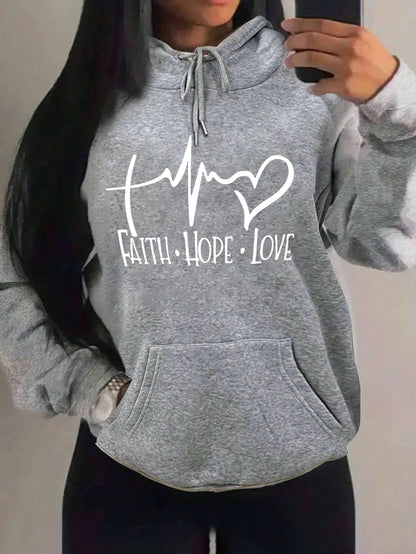 Faith Hope Love -Women Hoody
