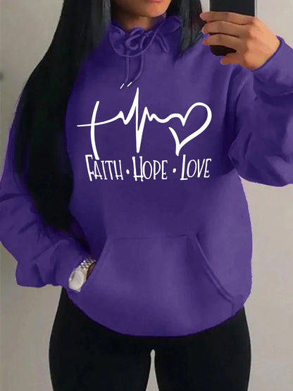 Faith Hope Love -Women Hoody