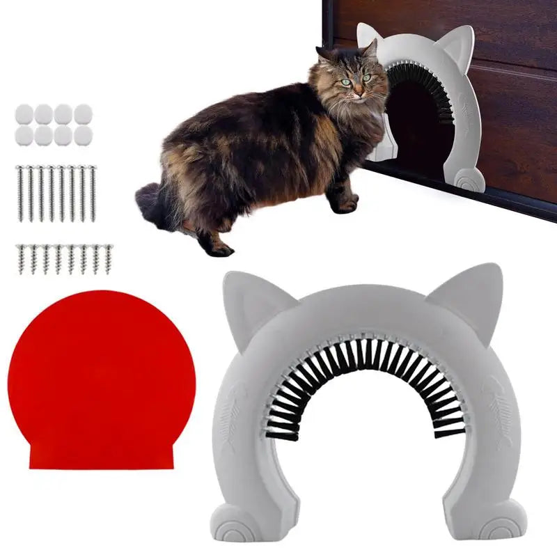 Pet Controllable Toy- Pet Door Kit with Clean Brush