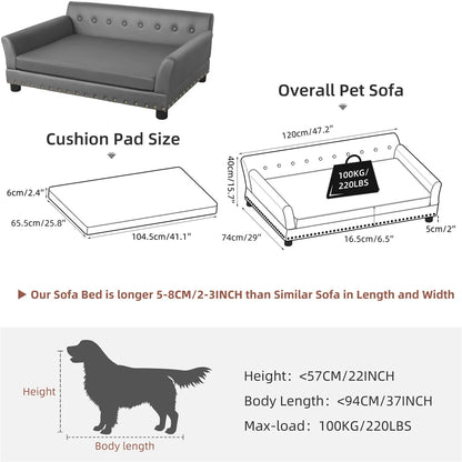 Heavy Duty- Pet Sofa Bed