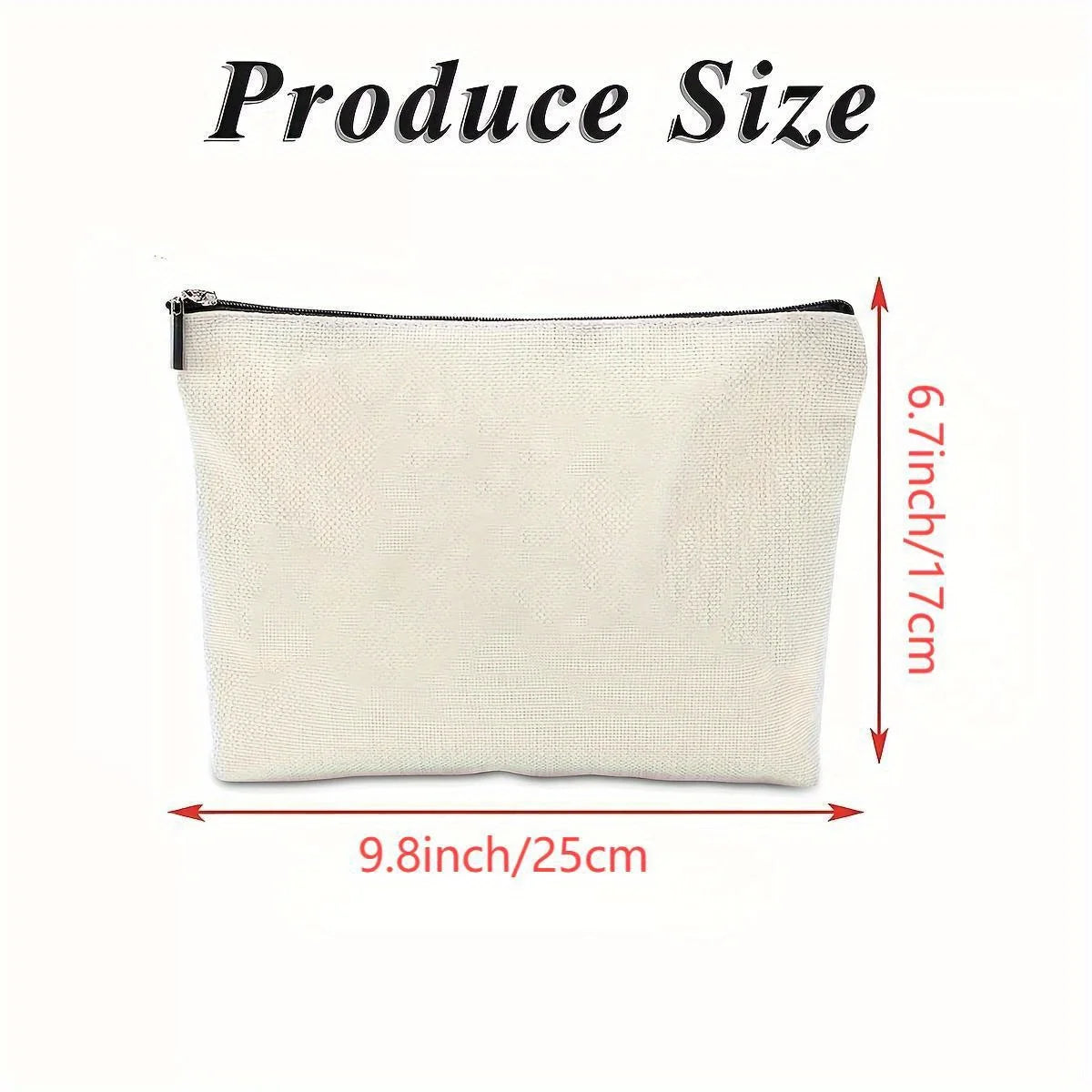 A multifunctional zipper pouch, bag.