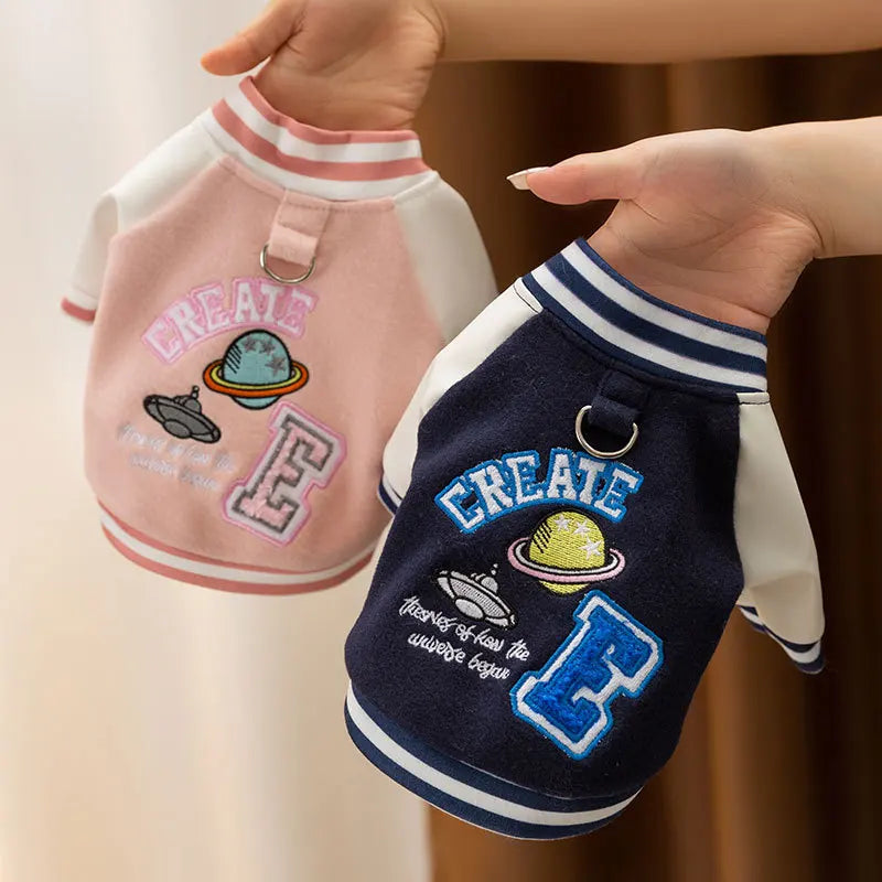 Fashion Pet Baseball Jackets
