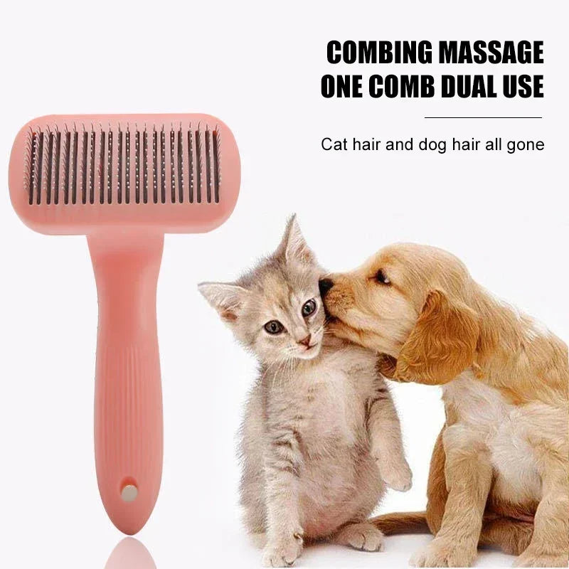 Dog Brush- Self Cleaning