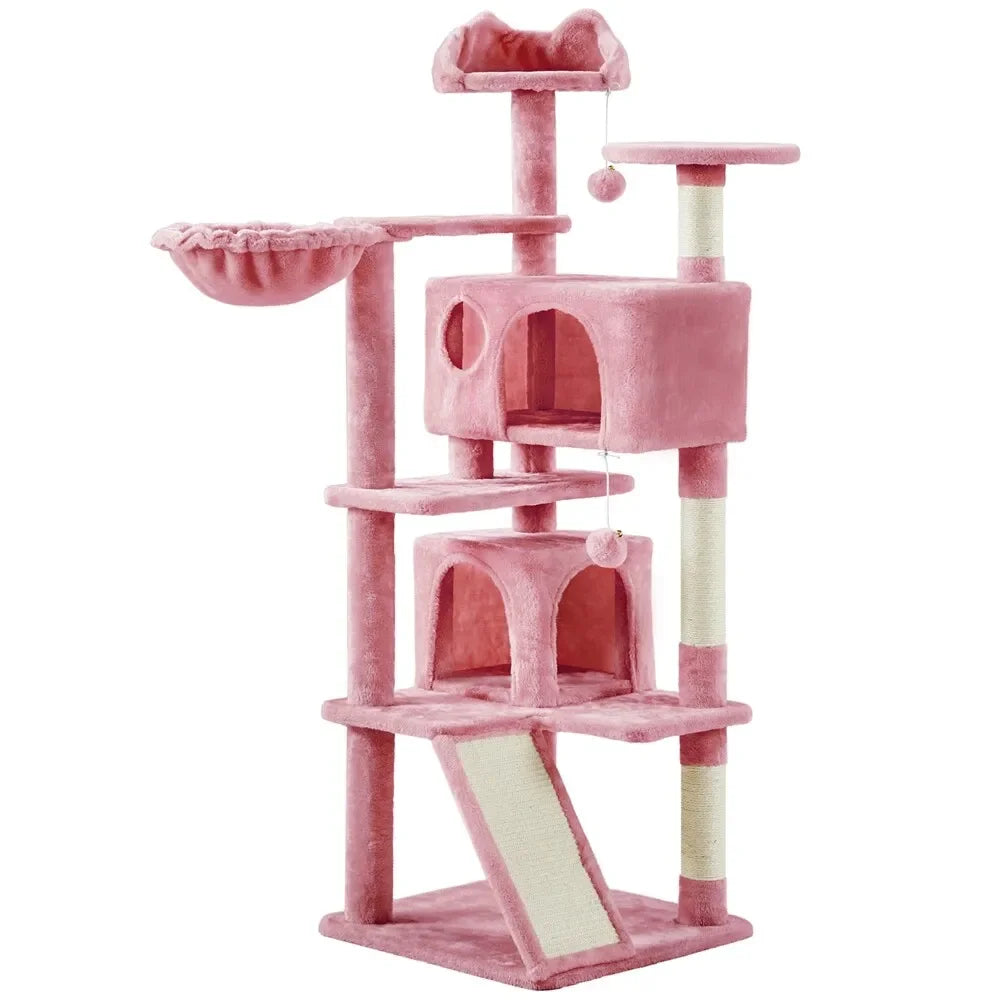 57inch Cat Tree- Furniture with Scratching Posts