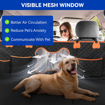 Pet Back Seat Hammock Protector - Waterproof