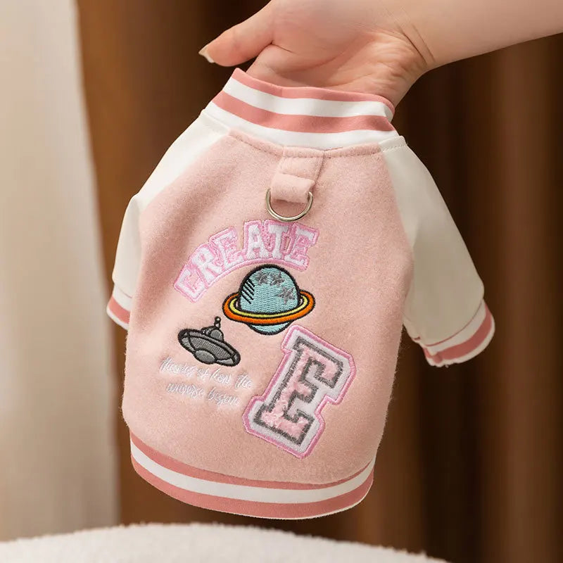 Fashion Pet Baseball Jackets