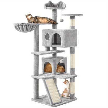 57inch Cat Tree- Furniture with Scratching Posts